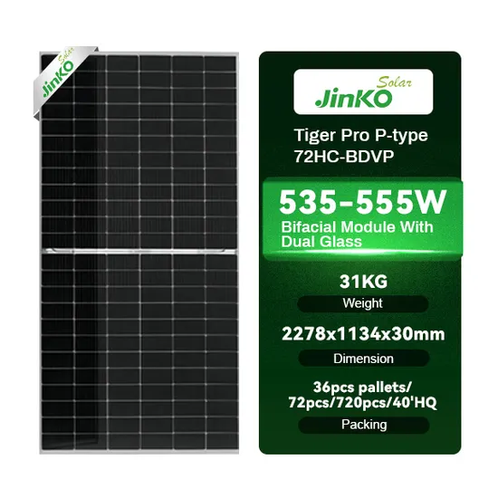 Mc4 Compatible 144cells Pallet and Wooden Box Flexible Panel Jinko Solar