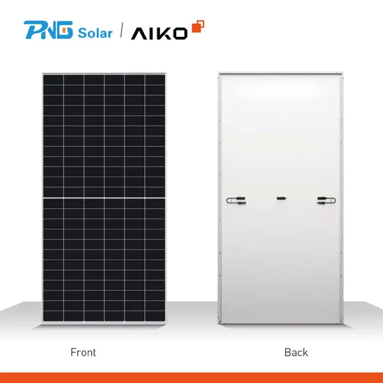 CE Approved 108cells Aiko Pallet and Wooden Box Hjt Panel Solar Cell