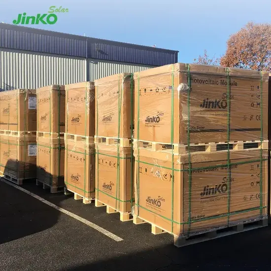 30 Years Monocrystalline Silicon Jinko Pallet and Wooden Box Panneau Solaire Solar Cell