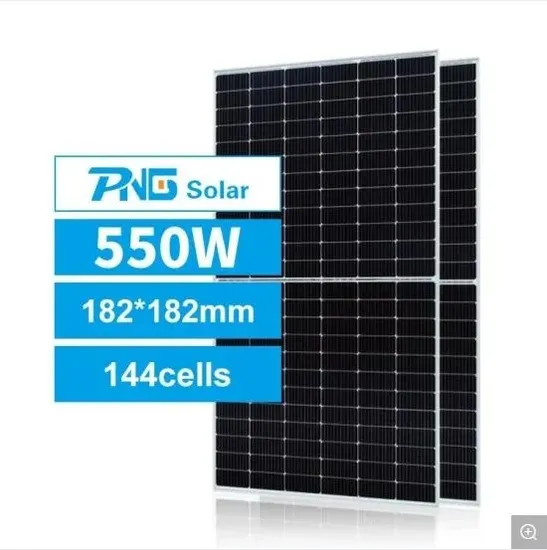 PNG 535W 540W 545W 550W 555W Solar Panel Supplier 10bb Solar Energy System with 25 Years Warranty