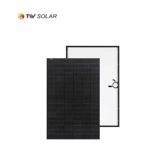 Tw Tongwei PV Module 400W 405W 415W Full Black and Black Frame Solar Panels