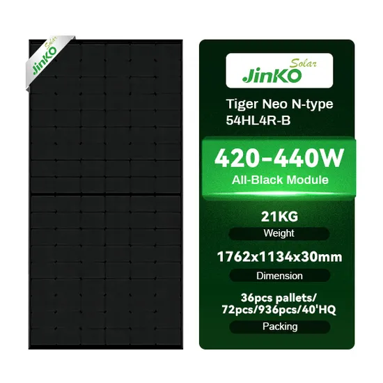 Jinko N Type 420W 435W 440W Full Black for EU Standard Solar Panels