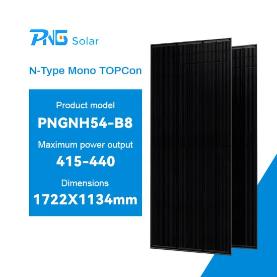 ISO Approved Monocrystalline Silicon PNG Solar or OEM Popular in Europe 450W 410W