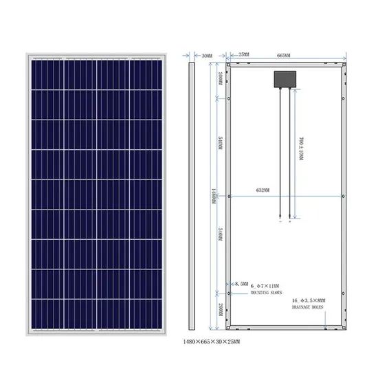 Polycrystalline 150W 160W 165W off Grid Small Solar Panel for Outdoor LED Light Charging System